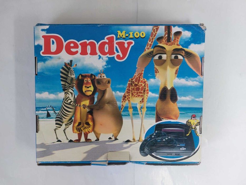 Ігрова приставка денді відмінний стан в коробці з іграми маріо танки.