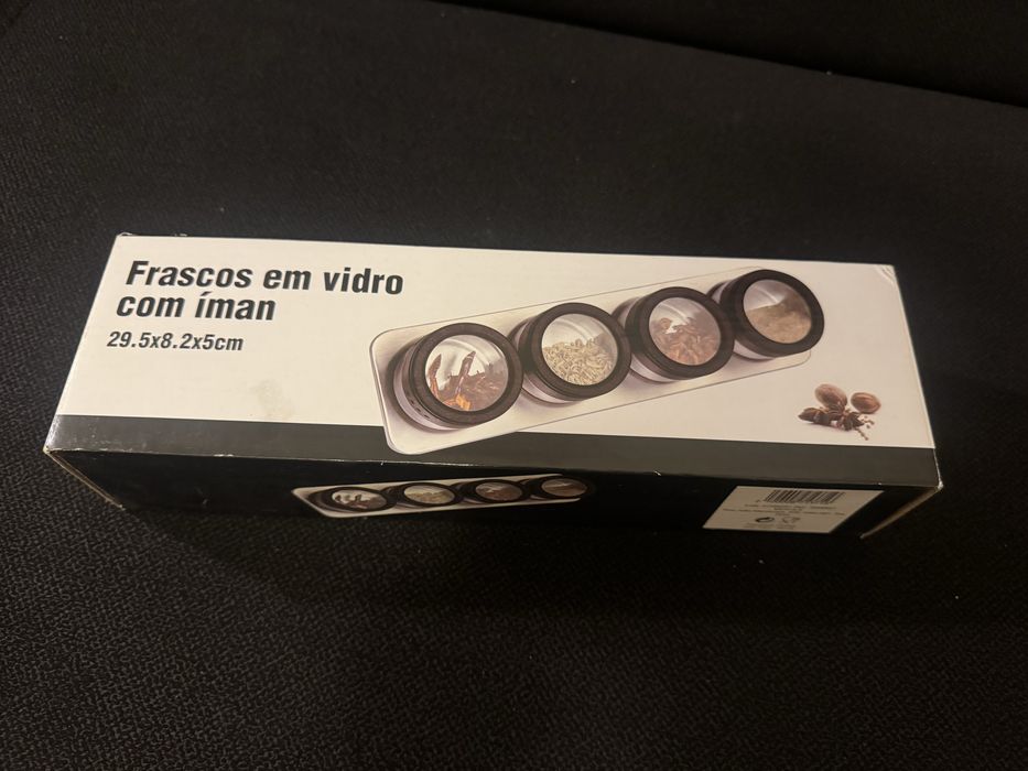 Suporte de frascos para especiarias