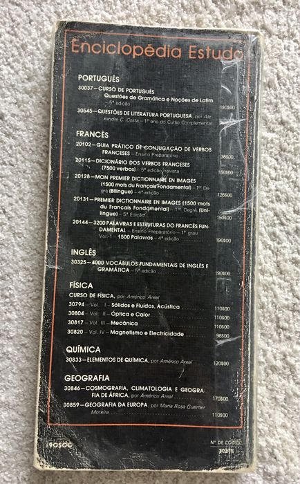 Enciclopédia de estudo - inglês