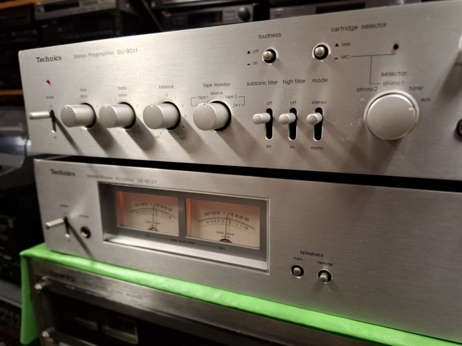 Końcówka+preamp Technics Se-9021 Su-9011