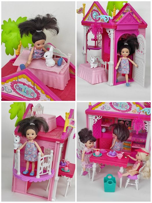 См. ФОТО! ДЕШЕВО РІДКІСНІ шарнірні Ляльки Барбі будинок акси mattel