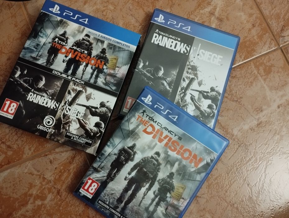 Double pack: Tom Clancy's The Division e Tom Clancy's Rainbows 6 Siege