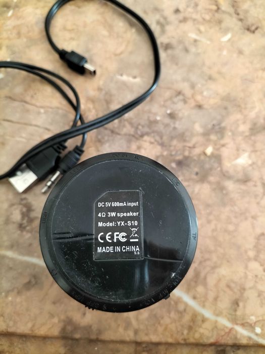 Mini coluna de som Bluetooth/Usb