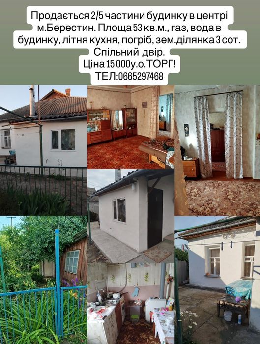 Продаж частини будинку
