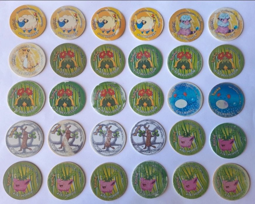 Pokemon Tazos 3 - venda à unidade