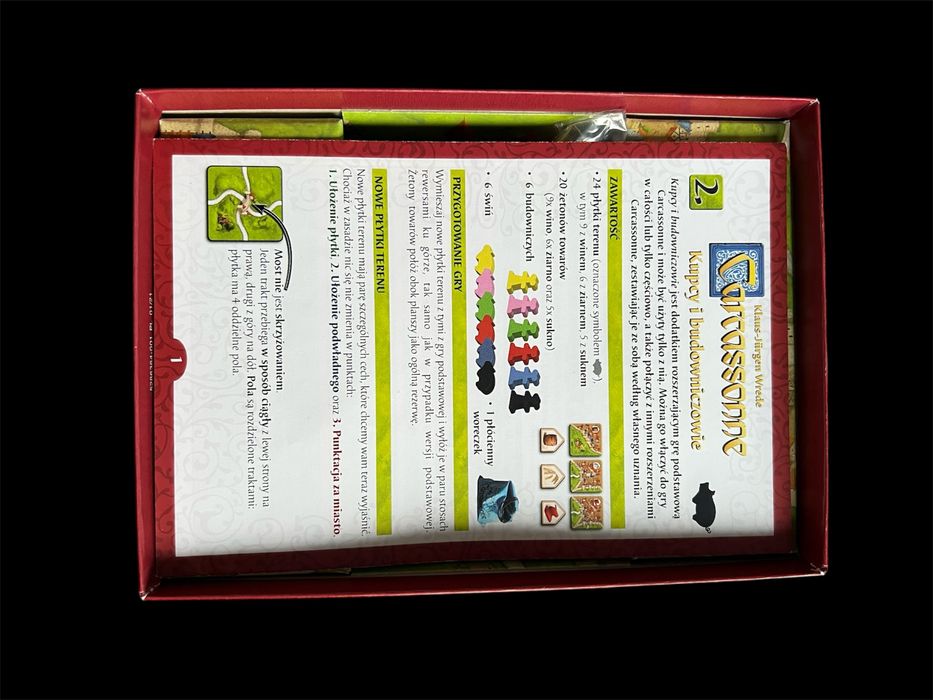 Carcassonne - Kupcy i Budowniczone - 2. edycja - Kompletna!