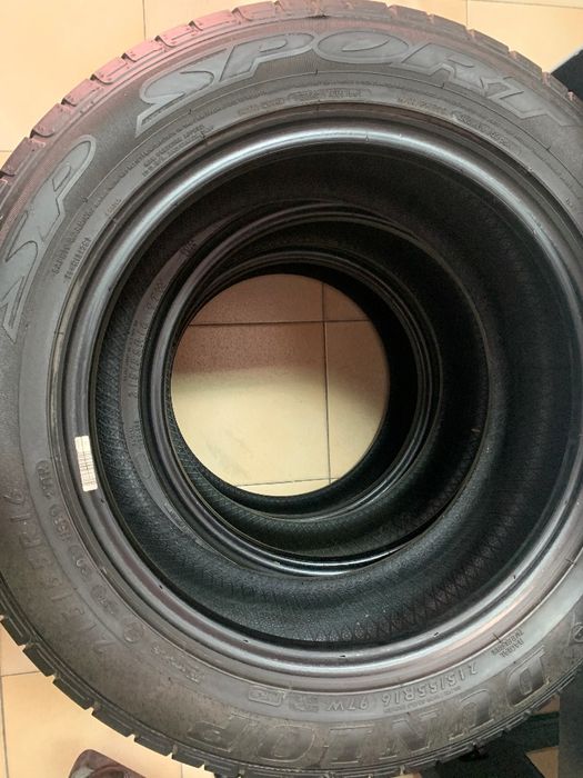 Pneu 215/55 R16 97w DUNLOP (1 Unidade) usado em carros grupo VAG