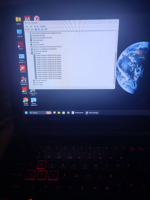 Ігровий 12 ядерний! Acer Predator 144 HZ!