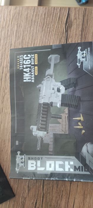 Автомат HK416C (845 деталей). Lego mini.