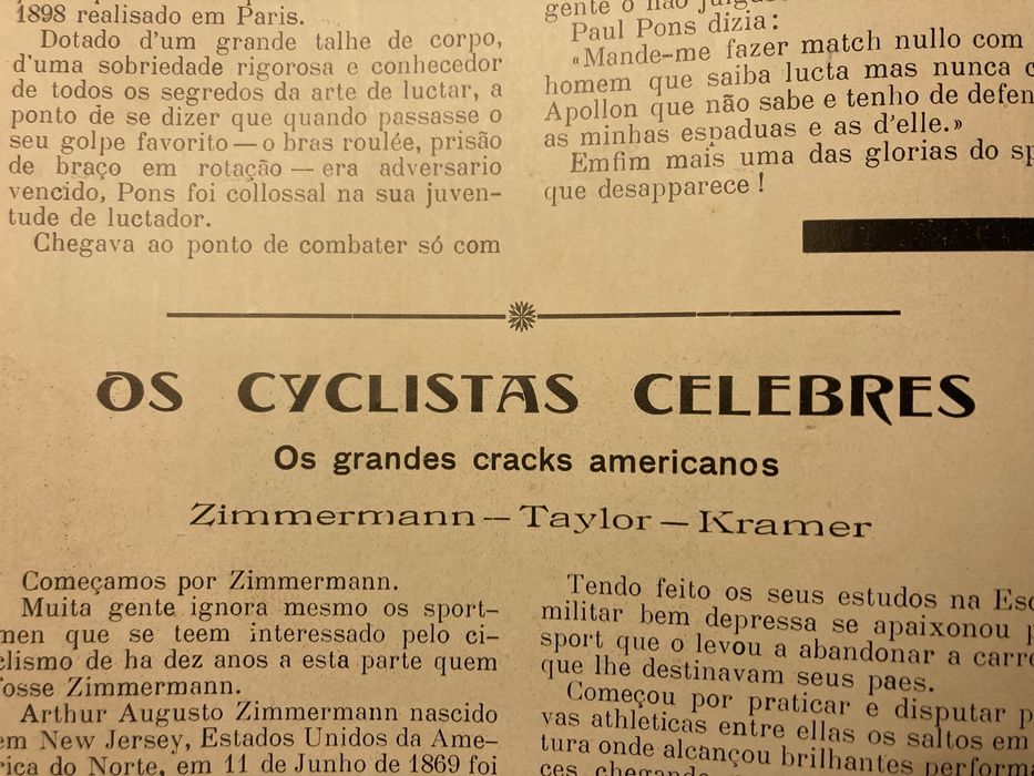Ilustração Sportiva Anno 1, Nº 1 - 9 Maio 1915
