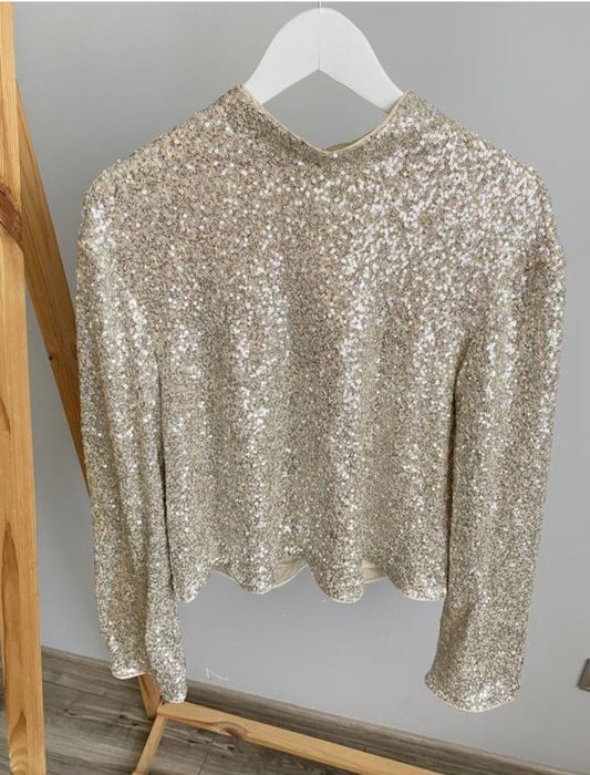 Кофта блузка в паєтки H&M