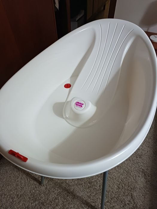 Banheira p bebé com suporte