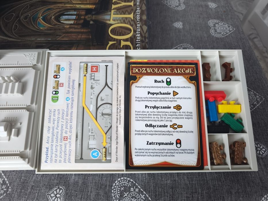 Wsiąść do pociągu zmiana toru