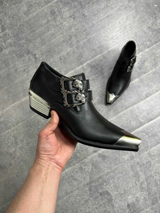 Черевики indie sleeze казаки hedi boy archive boots архив чорні