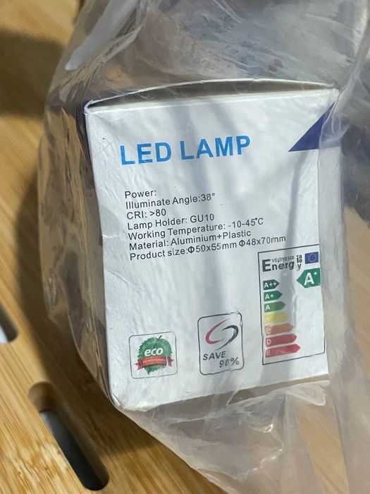 LED лампа GU10 світлодіодна