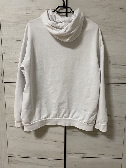 Basic biała bluza white casual hoodie yourturn aesthetic pinterest