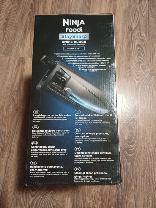 Noże Ninja Foodi Stay sharp