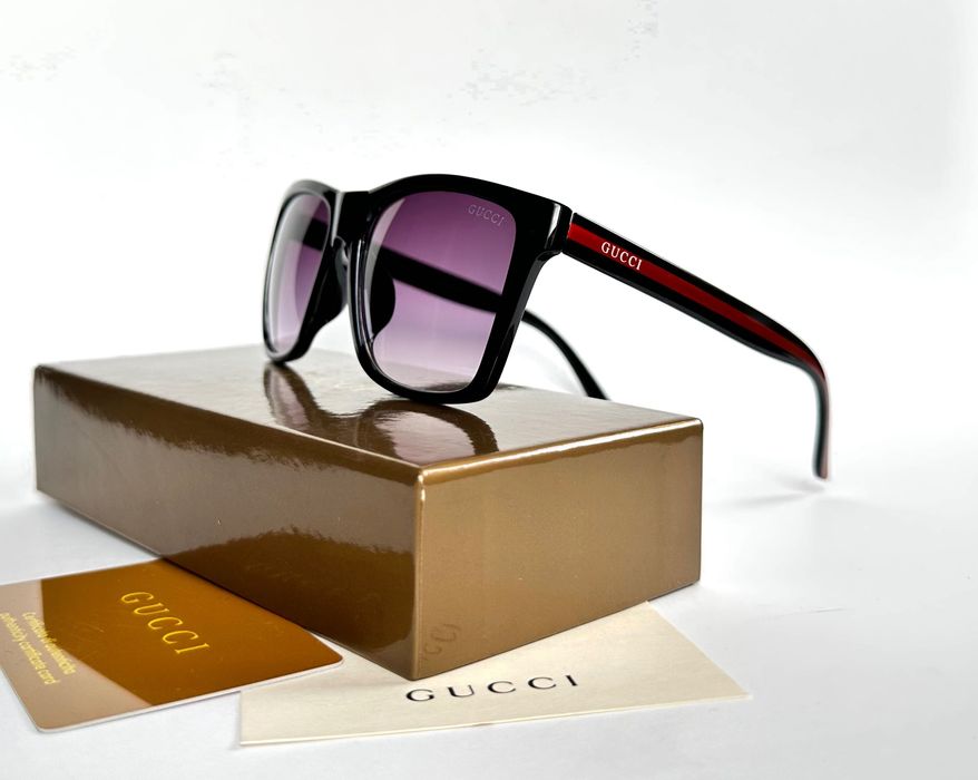 Okulary przeciwsłoneczne Gucci czarne