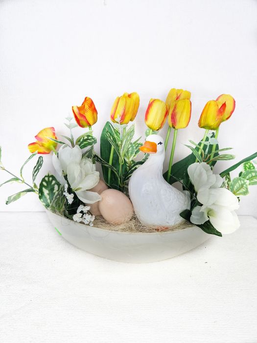 Stroik wielkanocny dekoracje wnętrz