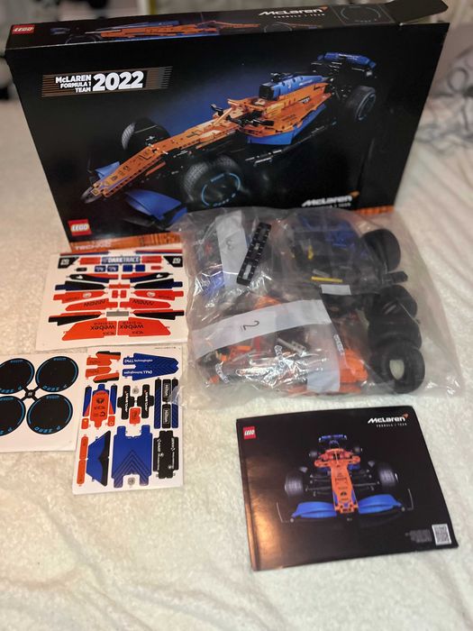 LEGO Technic 42141 Carro de Corrida McLaren Fórmula 1 2022