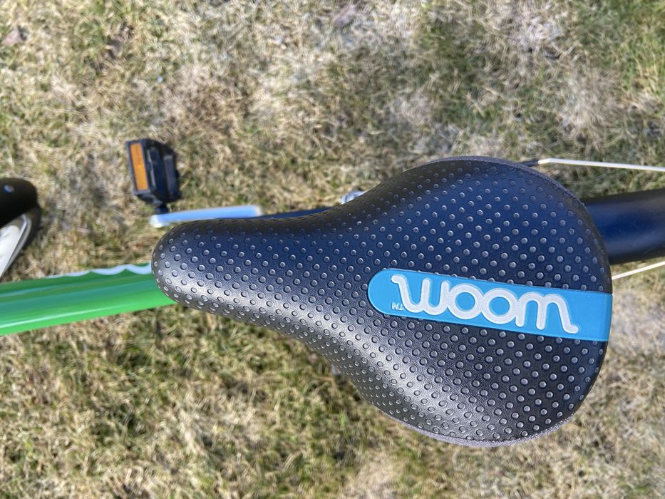 Rower woom 3 zielony 16 cali