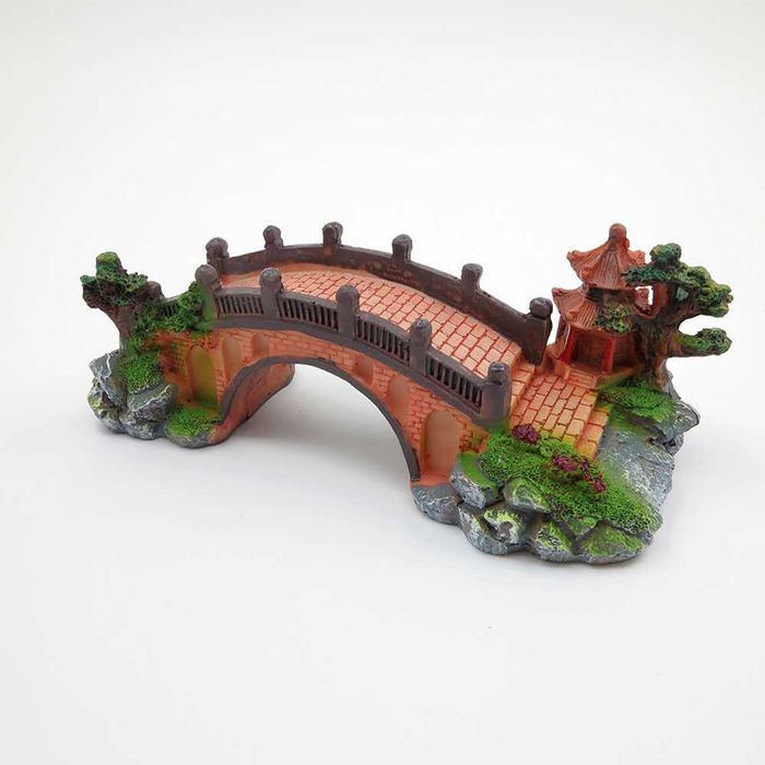 Декор в акваріум, тераріум ОПТ/роздріб (кораблі,машинка, міст)