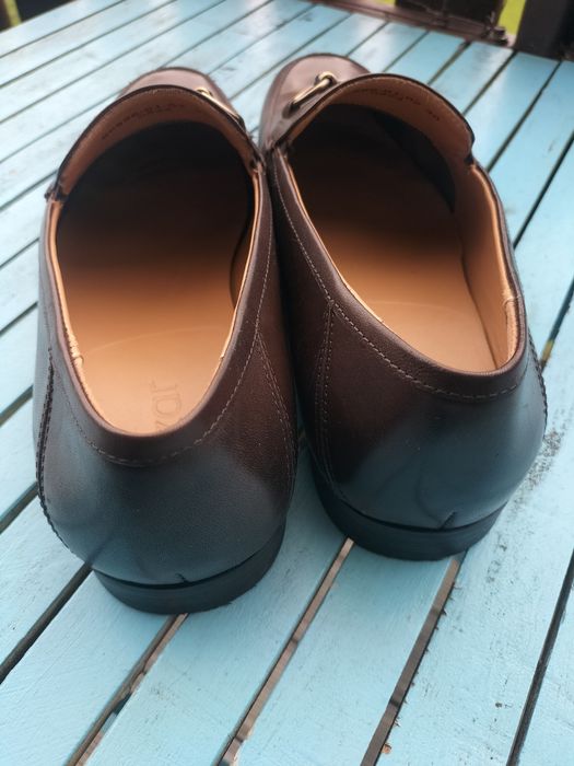 Loafersy mokasyny Kazar skóra ciemnobrązowe 40