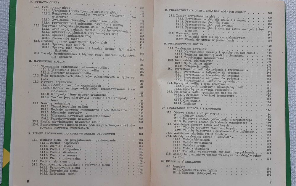 Książka "Rośliny ozdobne" praca zbiorowa