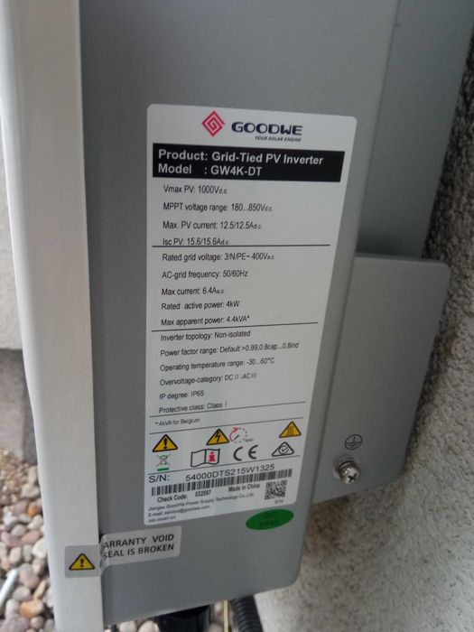 Falownik 4kw Goodwee 3 fazy