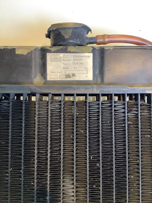 Używana chłodnica i wiele różnych części do Fiat 125p