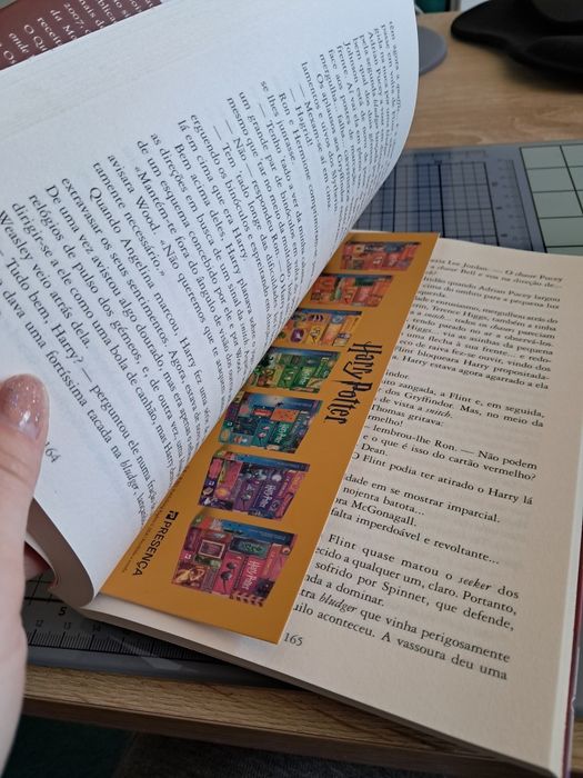 Livro "Harry Potter e a Pedra Filosofal"
