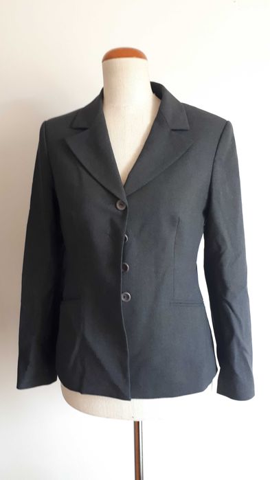 SOBORA - oryginalny garnitur damski wełniany roz.38