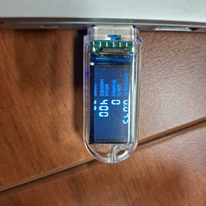 Bitcoin Miner USB Lucky Miner LV03 MINI ASIC Mining 74KH/S