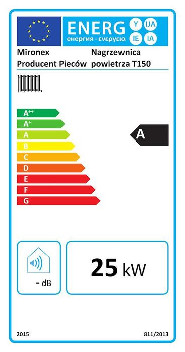 Nagrzewnica powietrza , piec nadmuchowy T150 25KW Mega wydajny!!!