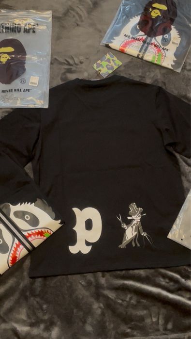 Тішка bape / BAPE Panda Shark Tee