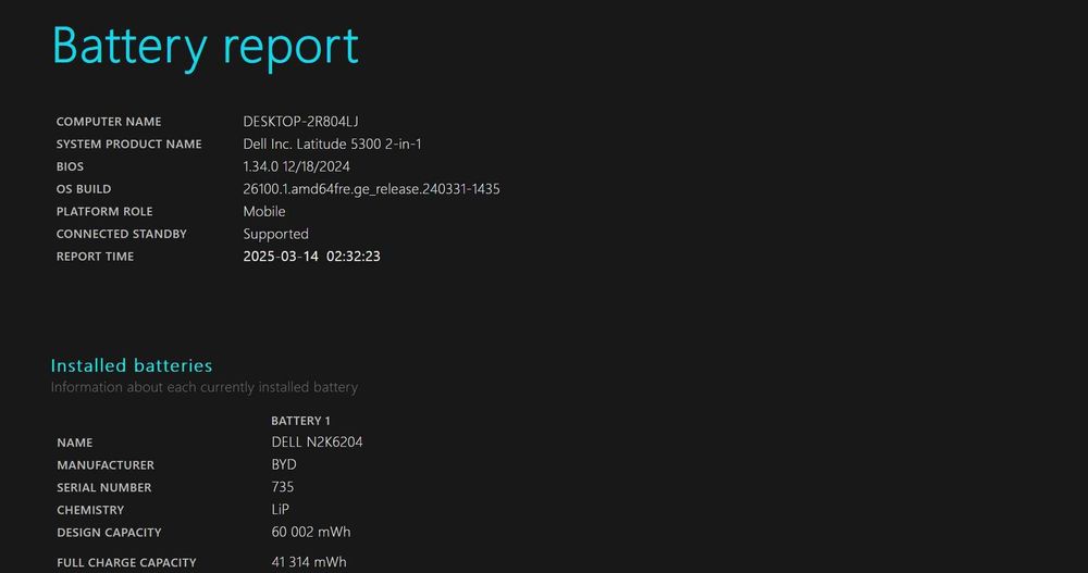 Dell 5300 2in1 laptop/tablet i5 8365U, 16 GB, NVME 256 GB, 13", WIN 11