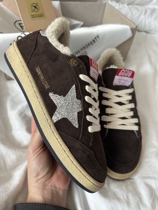 Golden Goose 37 Преміум-якість • Натуральна замша • Утеплена модель