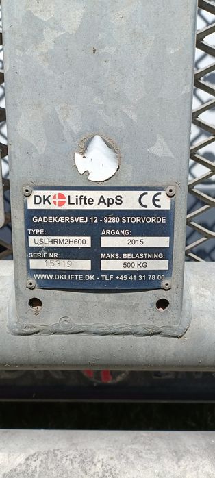 Winda dla wózków inwalidzkich DK Lift ApS