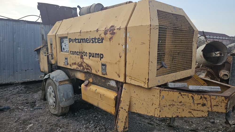 Оренда Бетононасосу. Бетононасос в оренду. Putzmeister 1005 Дизель