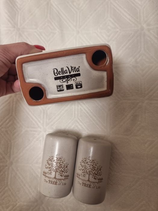 Набор для соли и перца Bella Vita Tree 3 предмета