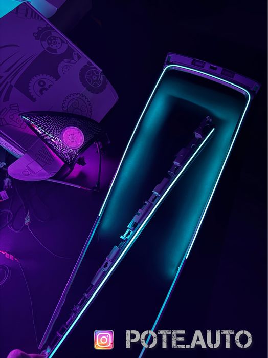 Подсветка салона TESLA Y Ambient PREMIUM под штат