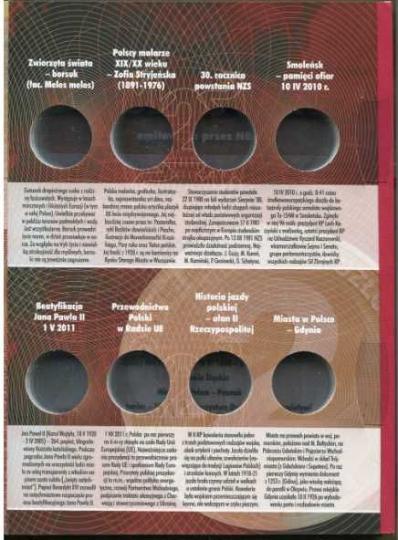 Album na monety 2zł na rok 2011