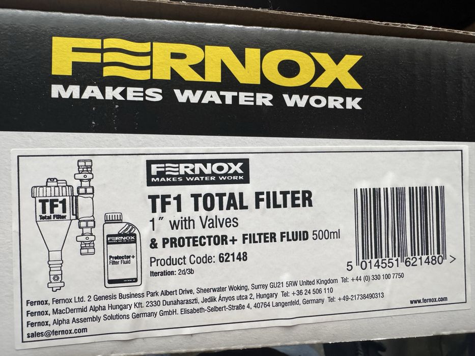 FERNOX Filtr magnetyczny TF1 Total Filter 1″