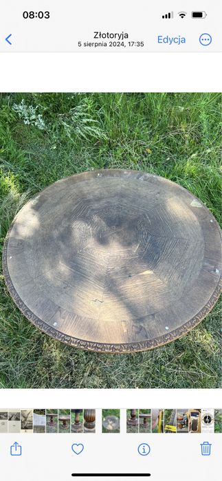 Stary Stół Dębowy