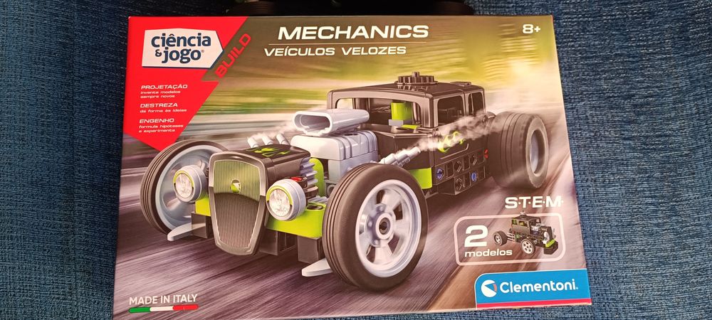 Mechanics veículos velozes clementoni ciencia e jogo