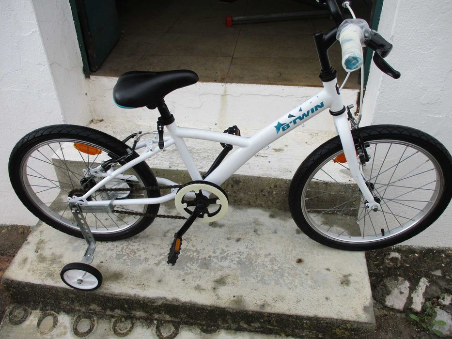 Bicicleta Criança roda 20 unisexo c/ rodinhas