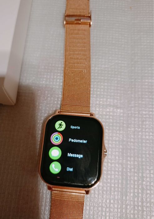Smart watch, dwa paski, fitnes