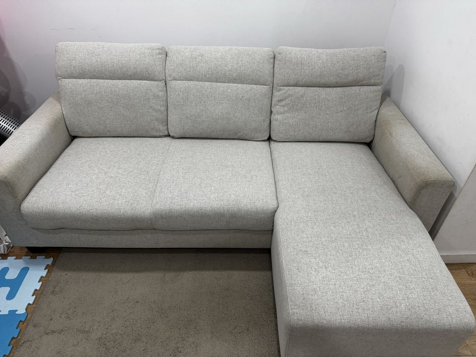 Sofa 3 lugares com chaise