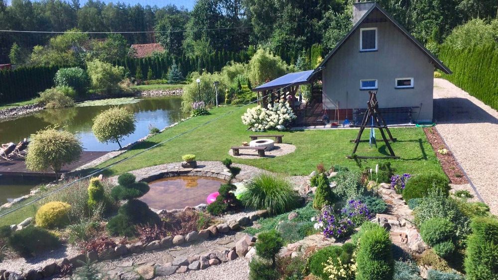 Ostoja 2 nad Szelągiem, domek nad jeziorem