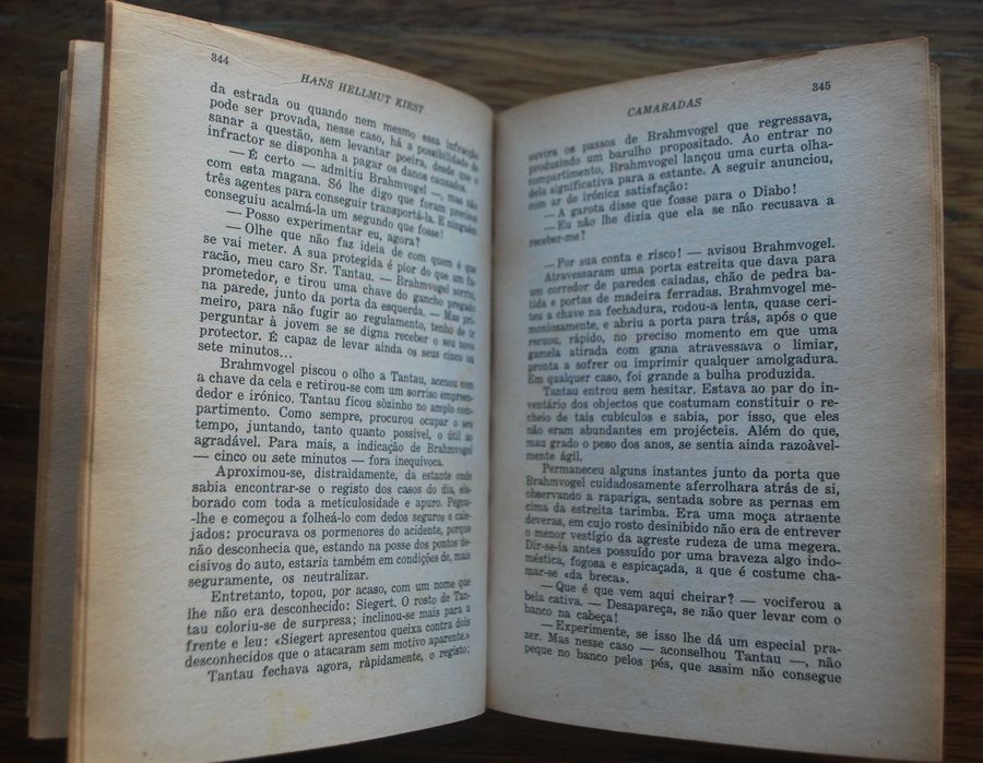 Camaradas de Hans Hellmut Kirst - Ano de Edição de 1963